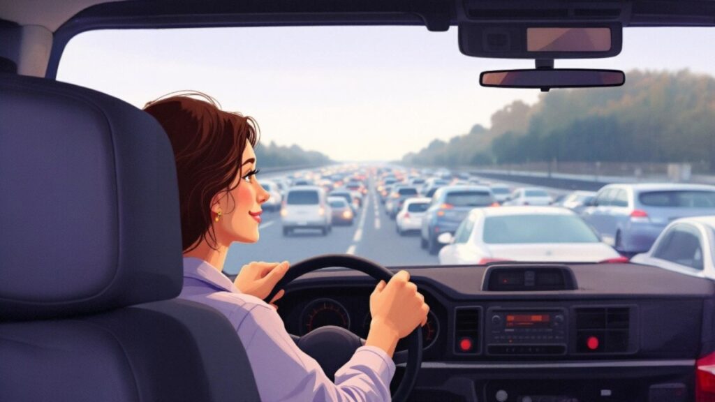 How to Drive Smoothly in Heavy Traffic | UK Driver's Guide
