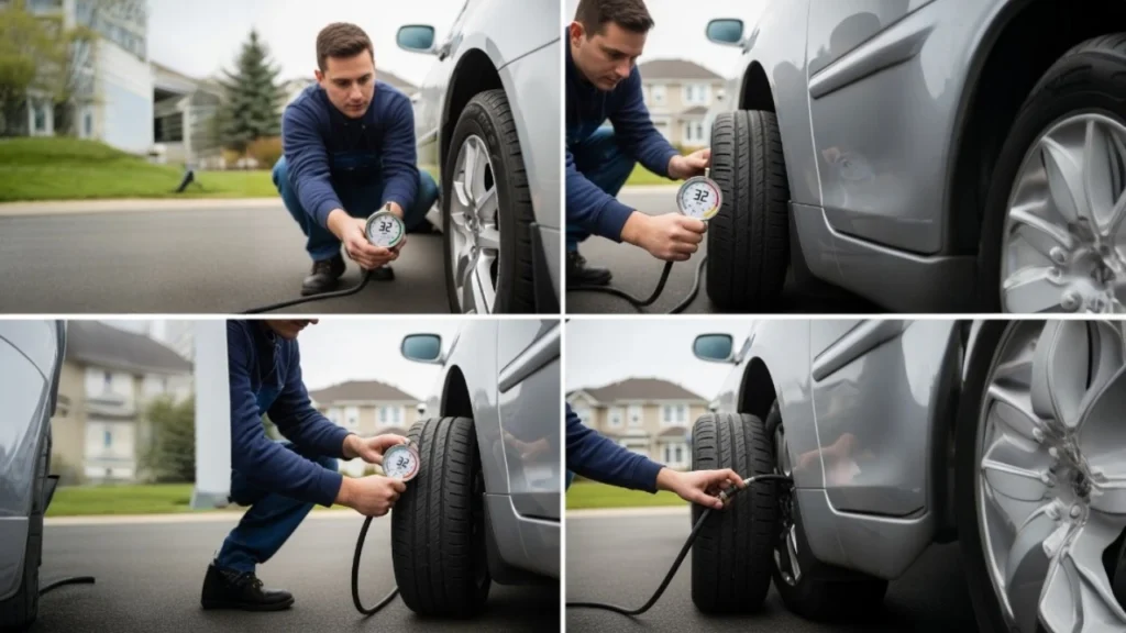 How to Check Your Car Tyre Pressure Properly | Step-by-Step UK Guide